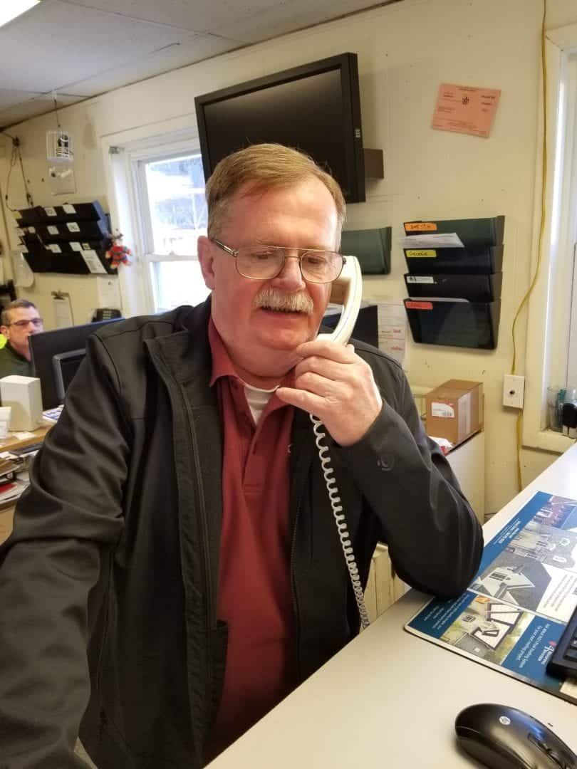Dane Horn, branch manager of Richards Building Supply in Middletown, NY.