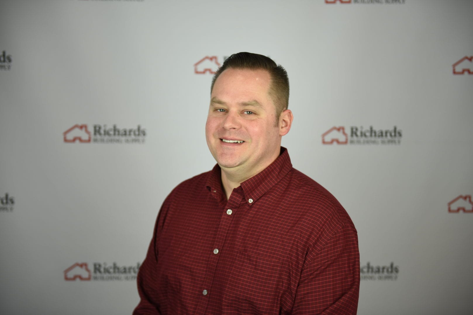 Ryan Cook, branch manager of Richards Building Supply in Decatur, IL