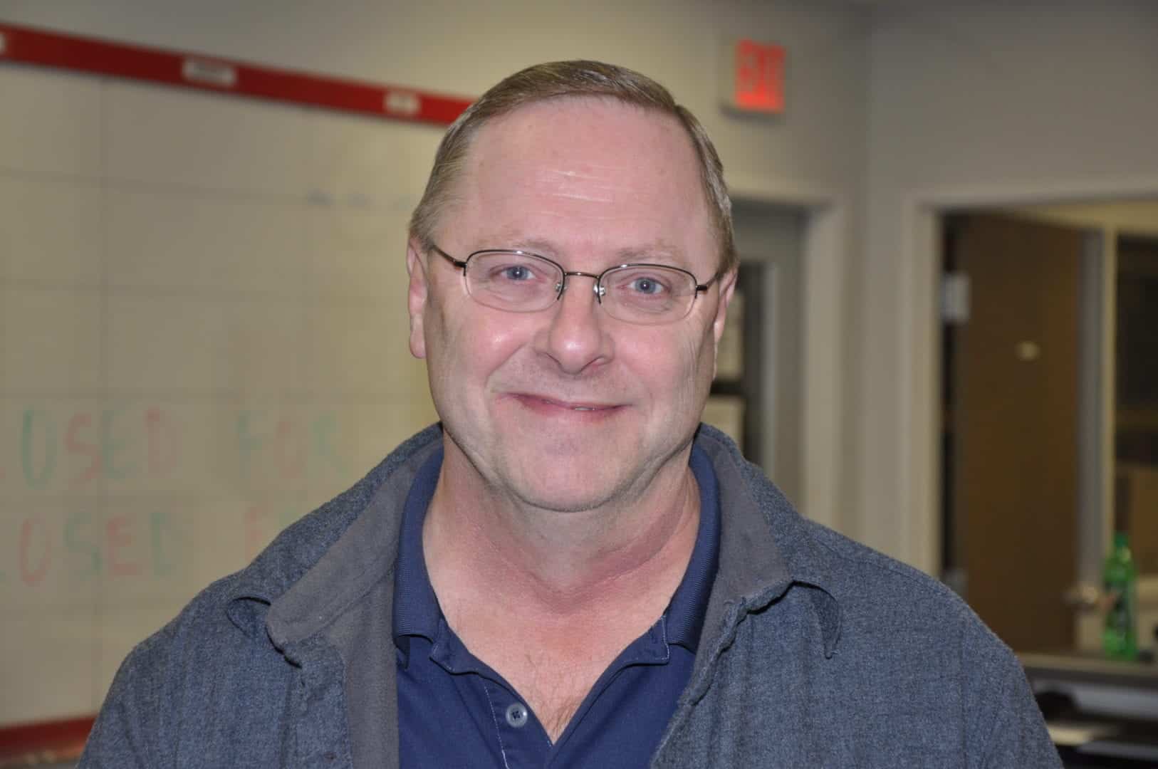 Mark Risley, manager of Richards Building Supply in Normal, IL.