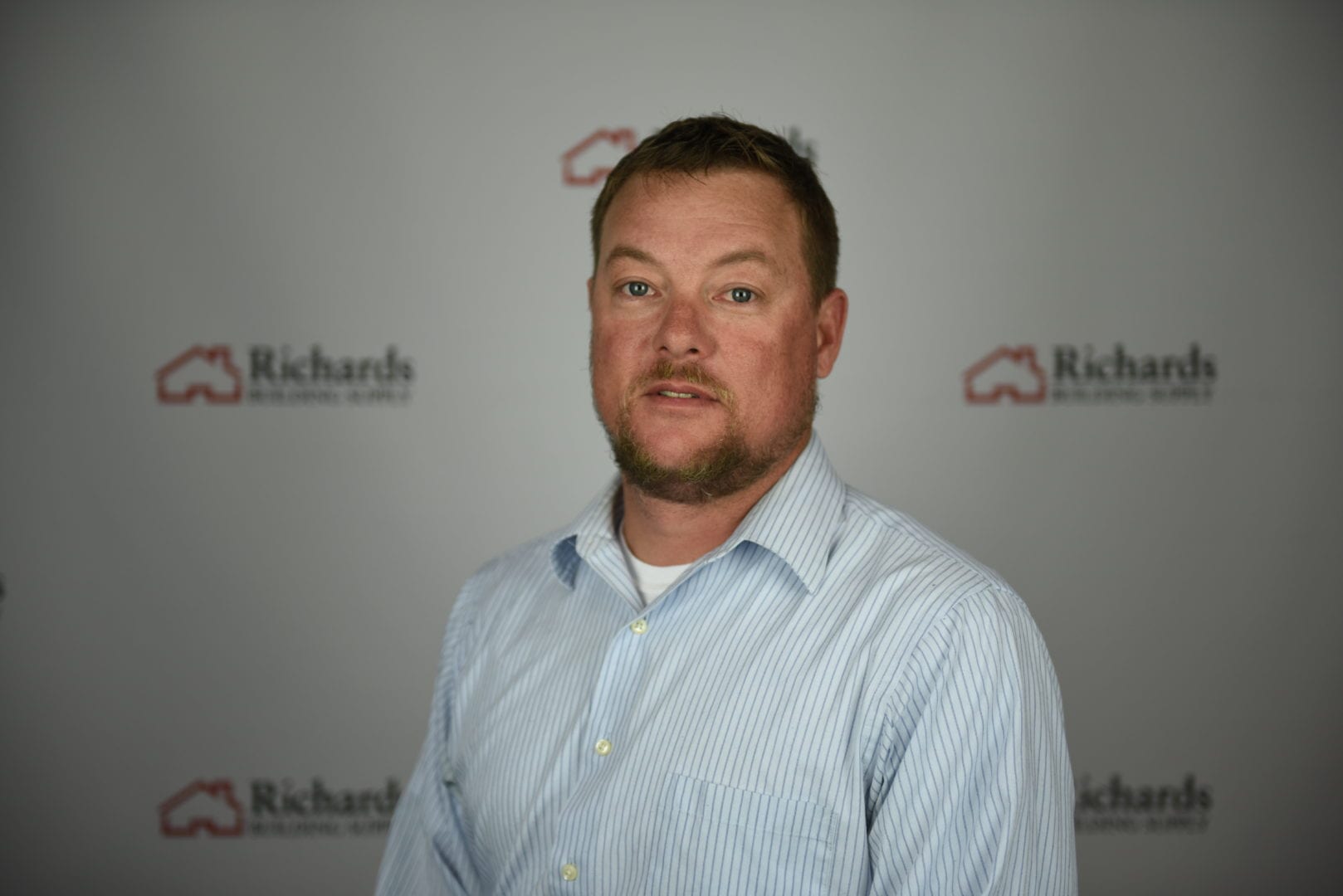 Terry Wright, branch manager of Richards Building Supply in Wilmington, NC.
