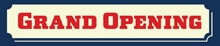 Graphic "Grand Opening"