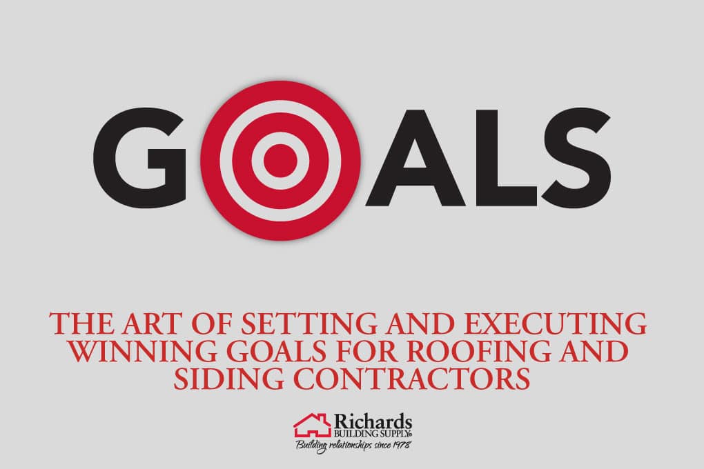 "GOALS" with a target image for the "O" in GOALS. The art of setting and executing winning goals