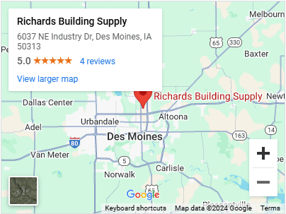 Des Moines Iowa location map