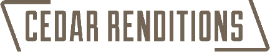 Cedar Renditions transparent logo