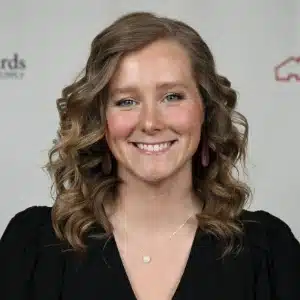 Rachel Arrington, branch manager of Richards Building Supply in Hardy, VA.