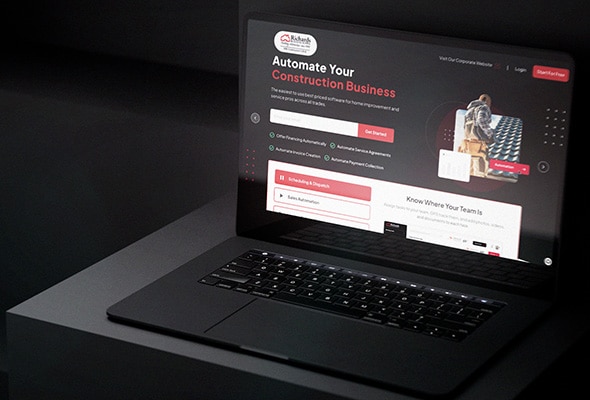 Online Ordering - image of laptop