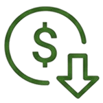 Margin pressure icon