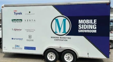 Monsma siding trailer