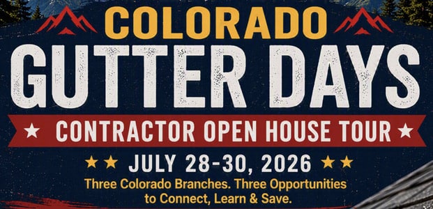 Colorado Gutter Days - Contactor Open House Tour - July 28-30, 2026